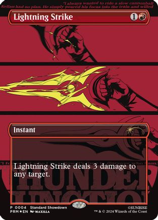 Lightning Strike (SSP-004) - Standard Showdown Promos Foil