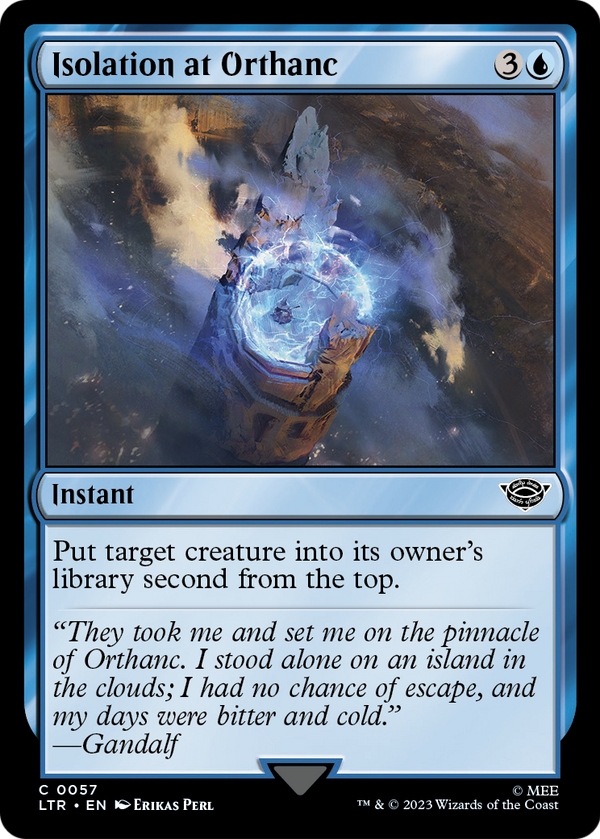 Isolation at Orthanc (LTR-057) - The Lord of the Rings: Tales of Middle-earth