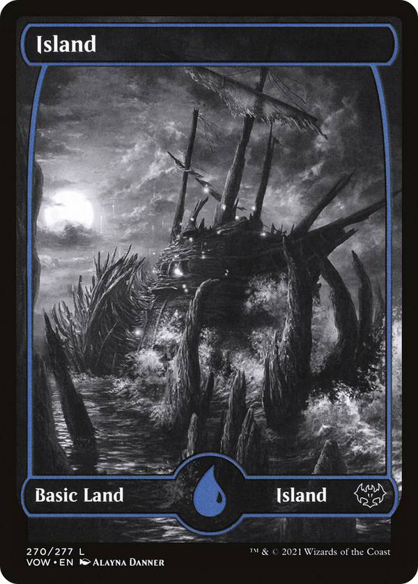 Island (270) (VOW-270) - Innistrad: Crimson Vow: (Showcase) Foil