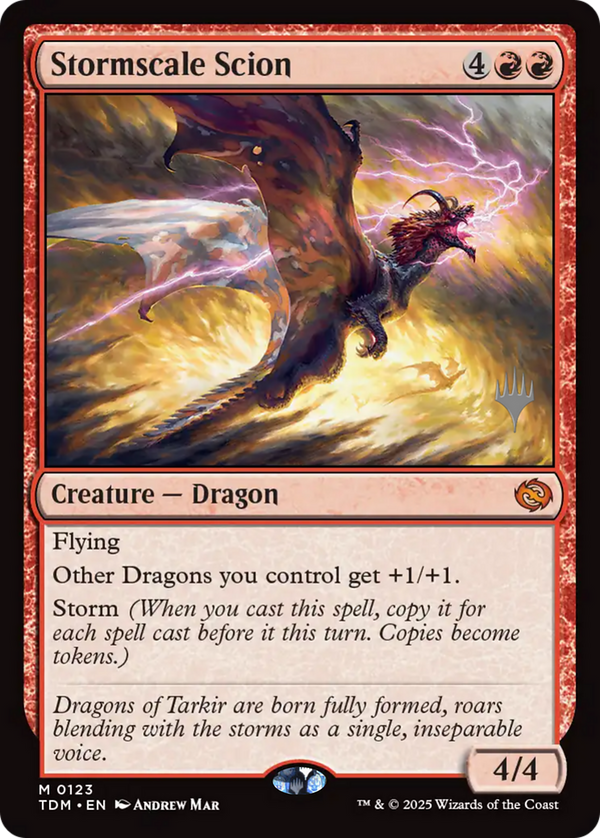 Stormscale Scion (PPTDM-123) - Promo Pack: Tarkir: Dragonstorm