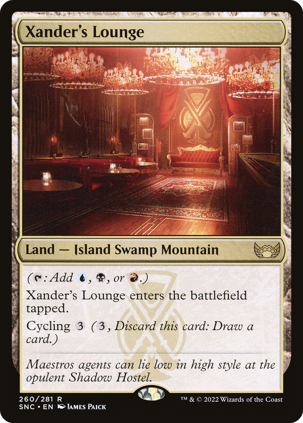 Xander's Lounge (SNC-260) - Streets of New Capenna