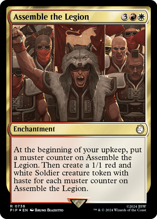 Assemble the Legion (Surge Foil) (PIP-738) - Fallout Foil