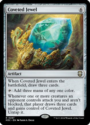 Coveted Jewel (Ripple Foil) (M3C-287) - Modern Horizons 3 Commander Foil