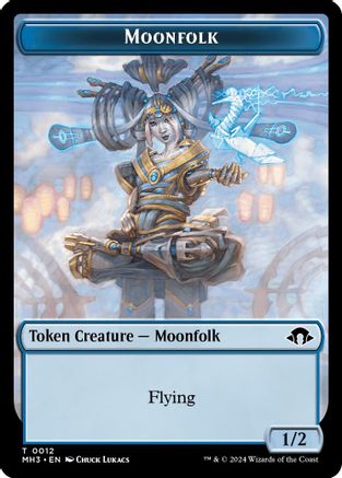 Moonfolk Token (MH3-012) - Modern Horizons 3