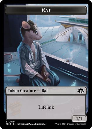 Rat Token (MH3-019) - Modern Horizons 3