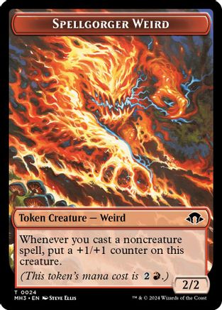 Spellgorger Weird Token (MH3-024) - Modern Horizons 3