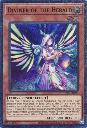 Diviner of the Herald (UTR) (OP25-EN003) - OTS Tournament Pack 25 Unlimited