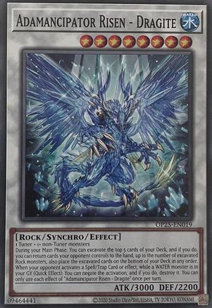 Adamancipator Risen - Dragite (OP25-EN019) - OTS Tournament Pack 25 Unlimited