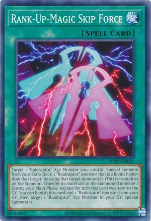 Rank-Up-Magic Skip Force (OP25-EN023) - OTS Tournament Pack 25 Unlimited