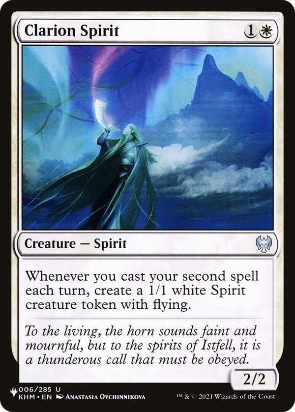 Clarion Spirit (LIST-KHM-6) - The List
