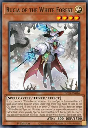 Rucia of the White Forest (INFO-EN016) - The Infinite Forbidden 1st Edition