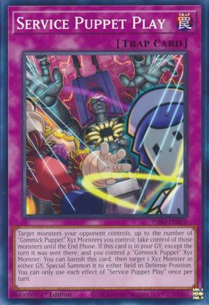 Service Puppet Play (INFO-EN070) - The Infinite Forbidden 1st Edition
