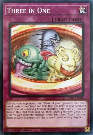 Three in One (INFO-EN080) - The Infinite Forbidden 1st Edition