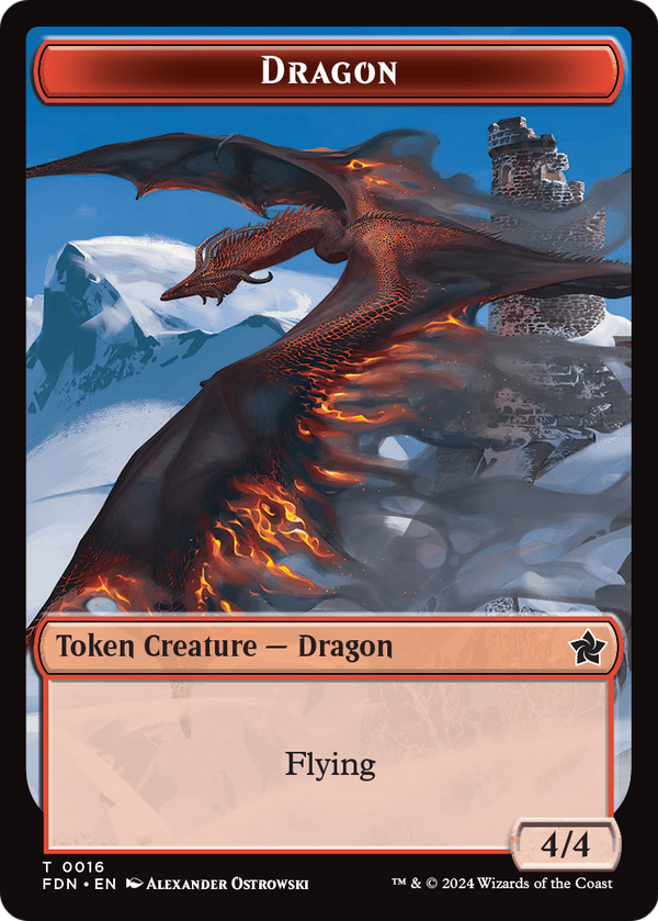 Dragon (TFDN-016) - Foundations Tokens Foil