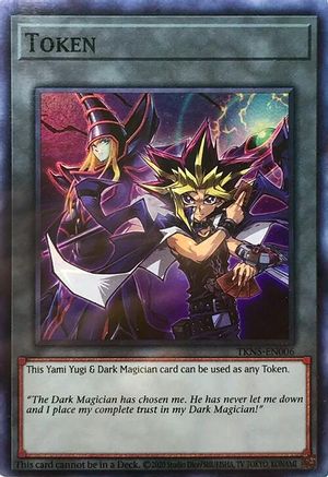 Token: Yami Yugi & Dark Magician (TKN5-EN006) - Yu-Gi-Oh! Tokens Unlimited