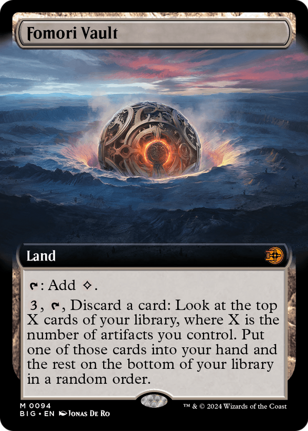 Fomori Vault (Extended Art) (BIG-094) - The Big Score: (Extended Art)