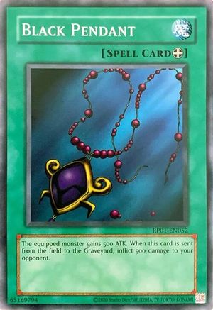 Black Pendant (RP01-EN052) - Retro Pack (2020 Date Reprint) Unlimited