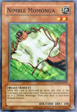 Nimble Momonga (RP01-EN071) - Retro Pack (2020 Date Reprint) Unlimited