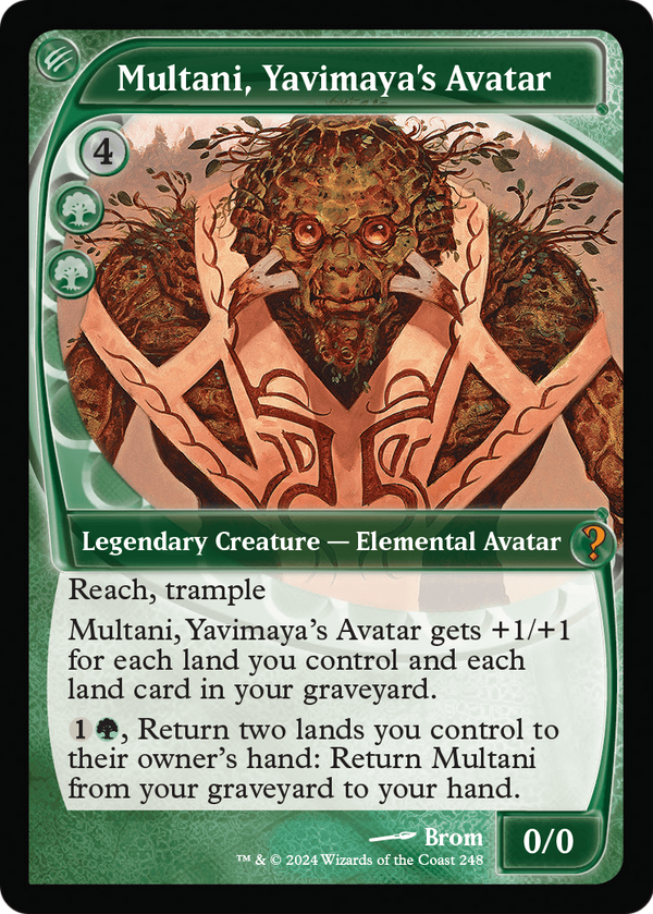 Multani, Yavimaya's Avatar (Future Sight) (MB2-248) - Mystery Booster 2 Foil