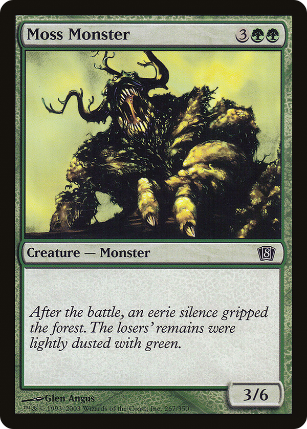 Moss Monster (8ED-267) - 8th Edition Foil