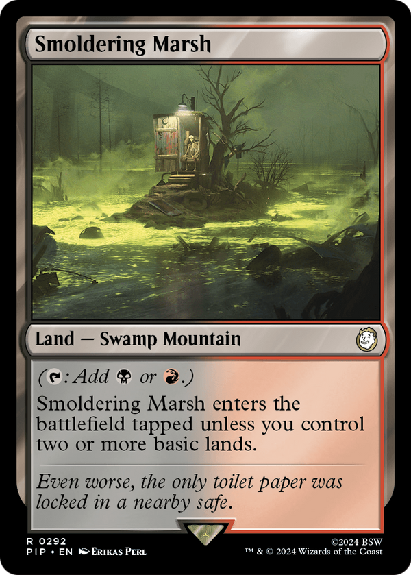 Smoldering Marsh (PIP-292) - Fallout Foil
