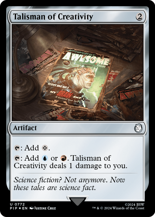 Talisman of Creativity (Surge Foil) (PIP-772) - Fallout Foil