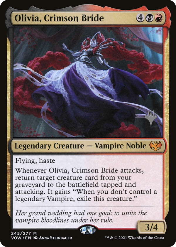 Olivia, Crimson Bride (PPNEO-) - Innistrad: Crimson Vow Promos Foil