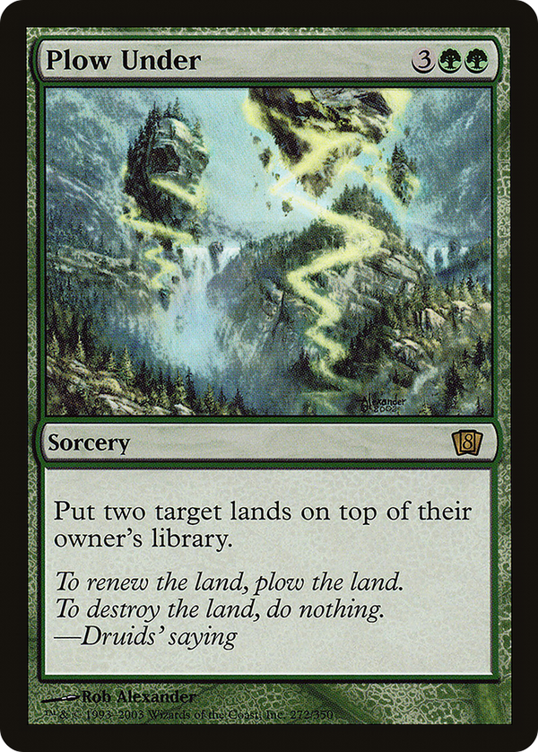 Plow Under (8ED-272) - 8th Edition