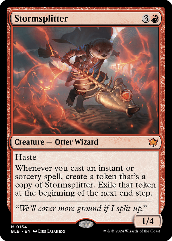 Stormsplitter (BLB-154) - Bloomburrow