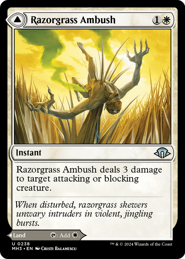 Razorgrass Ambush (MH3-238) - Modern Horizons 3