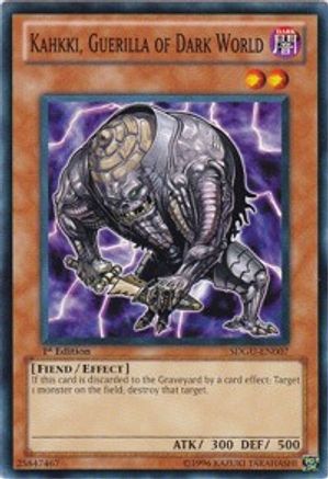Kahkki, Guerilla of Dark World (SDGU-EN007) - Structure Deck: Gates of the Underworld Unlimited