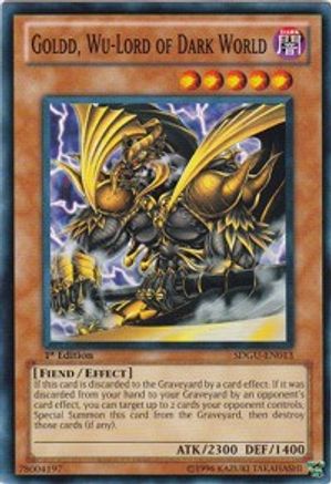 Goldd, Wu-Lord of Dark World (SDGU-EN013) - Structure Deck: Gates of the Underworld Unlimited