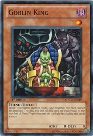 Goblin King (SDGU-EN019) - Structure Deck: Gates of the Underworld 1st Edition