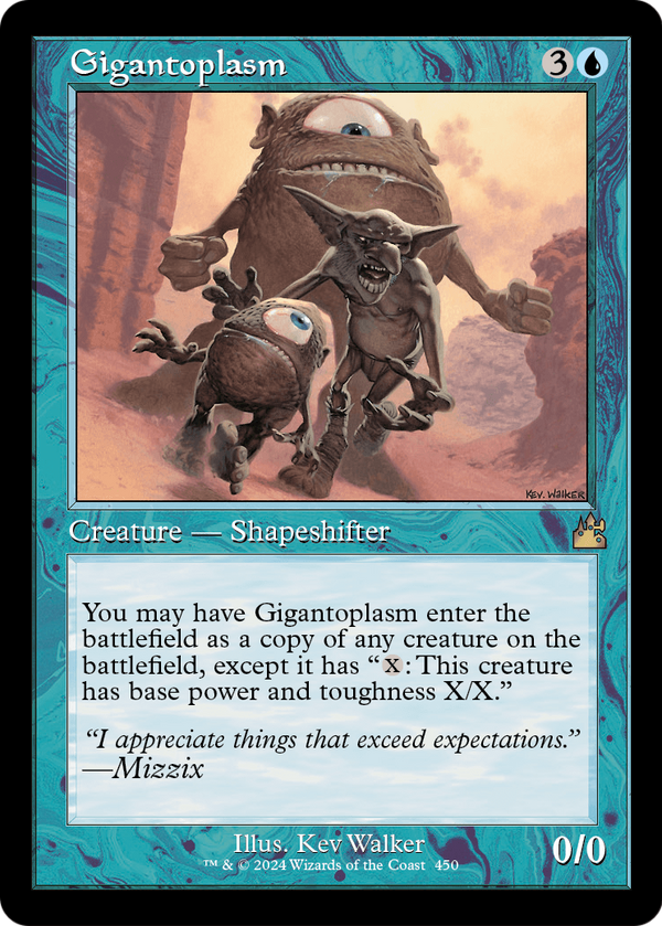 Gigantoplasm (Retro Frame) (RVR-450) - Ravnica Remastered