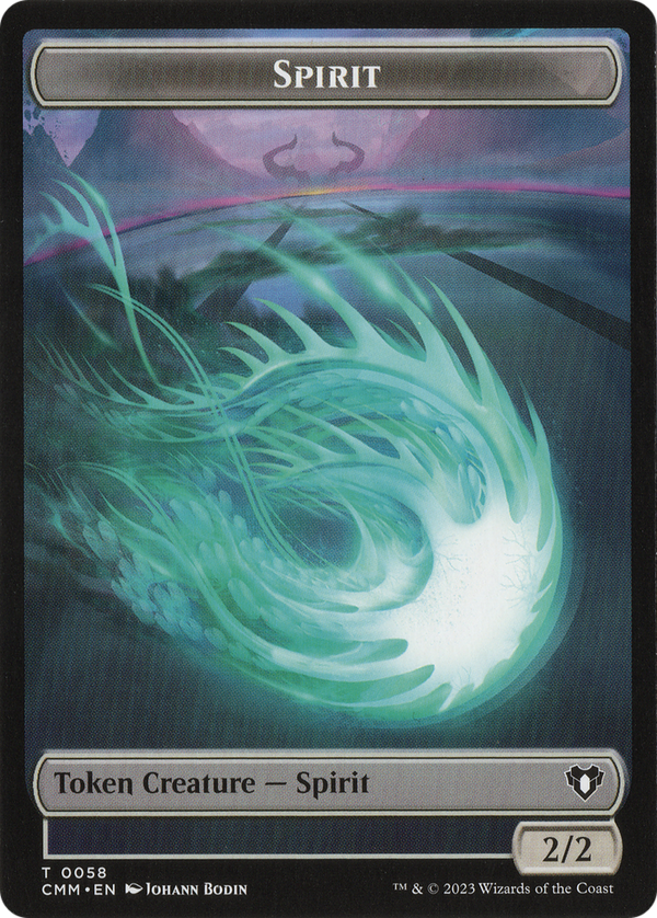 Spirit (TCMM-058) - Commander Masters Tokens