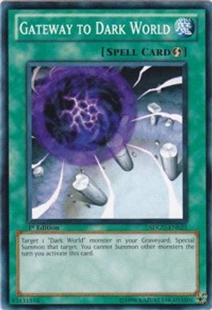 Gateway to Dark World (SDGU-EN025) - Structure Deck: Gates of the Underworld Unlimited
