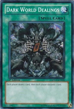 Dark World Dealings (SDGU-EN026) - Structure Deck: Gates of the Underworld 1st Edition
