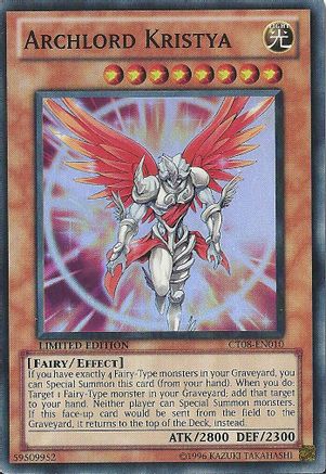Archlord Kristya (CT08-EN010) - 2011 Collectors Tins Limited