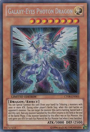 Galaxy-Eyes Photon Dragon (CT08-EN003) - 2011 Collectors Tins Limited