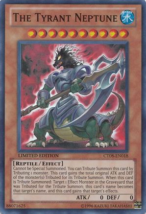 The Tyrant Neptune (CT08-EN018) - 2011 Collectors Tins Limited