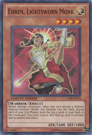 Ehren, Lightsworn Monk (CT08-EN016) - 2011 Collectors Tins Limited