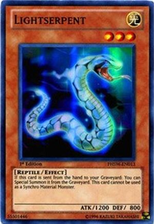 Lightserpent (PHSW-EN013) - Photon Shockwave 1st Edition