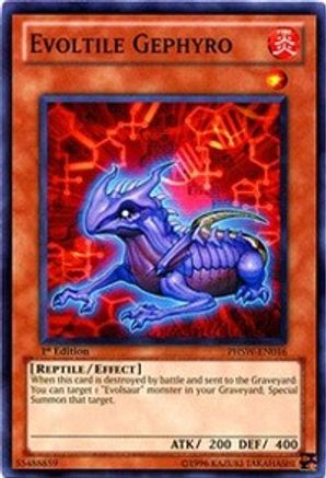 Evoltile Gephyro (PHSW-EN016) - Photon Shockwave 1st Edition