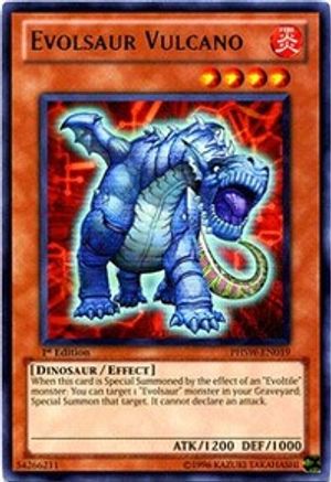 Evolsaur Vulcano (PHSW-EN019) - Photon Shockwave 1st Edition