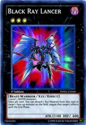 Black Ray Lancer (PHSW-EN040) - Photon Shockwave Unlimited