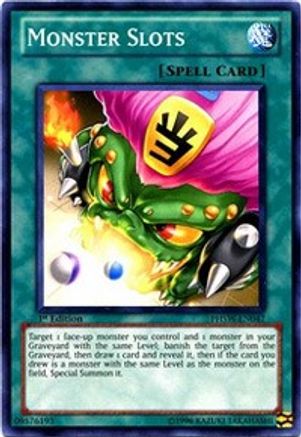 Monster Slots (PHSW-EN047) - Photon Shockwave 1st Edition