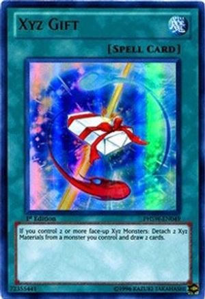 Xyz Gift (PHSW-EN049) - Photon Shockwave Unlimited