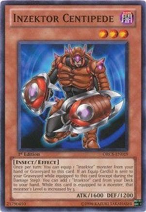 Inzektor Centipede (ORCS-EN019) - Order of Chaos 1st Edition