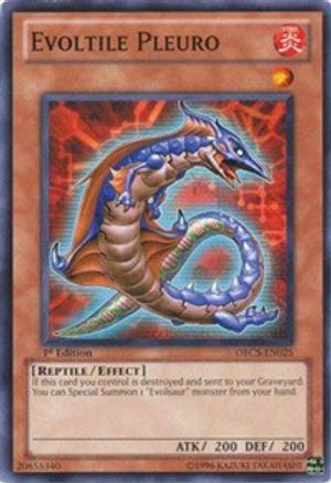 Evoltile Pleuro (ORCS-EN025) - Order of Chaos 1st Edition