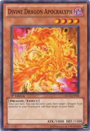 Divine Dragon Apocralyph (ORCS-EN036) - Order of Chaos Unlimited